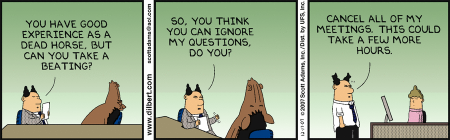 Dilbert Cartoon